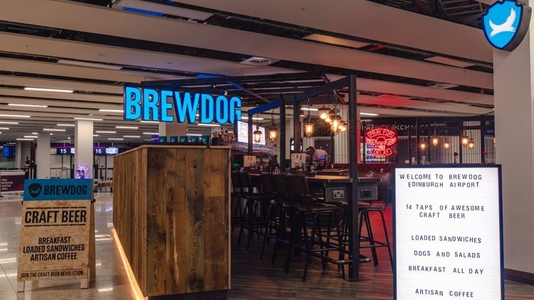 BrewDog to reach 100 bars and expand in to international airports