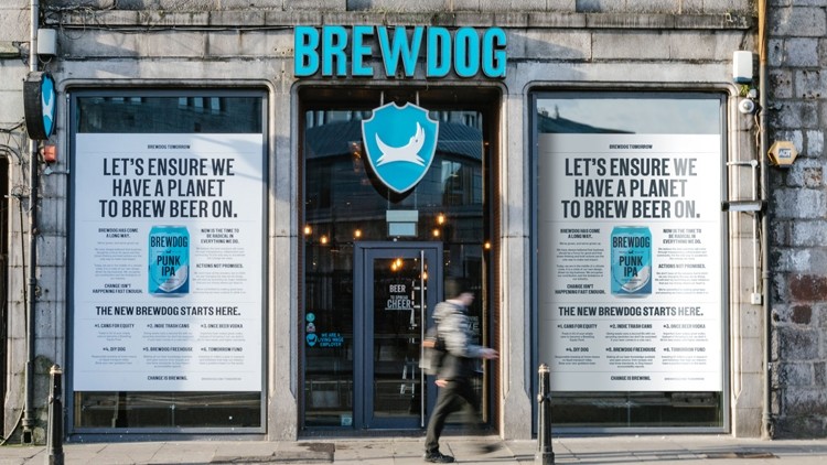 BrewDog sustainability plan recycle cans