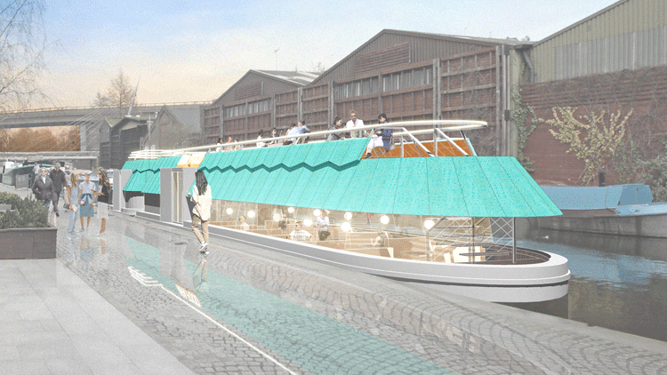  Mathew Carver to launch The Cheese Barge Paddington