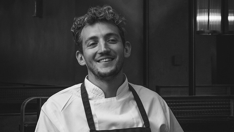 Flash-grilled: Giovann Attard newly-promoted head chef at Norma in London's Fitzrovia