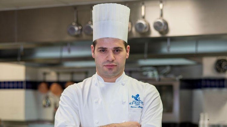 The Ritz head chef Spencer Metzger Chef to Watch Estrella Damm National Restaurant Awards on future plans Simon Rogan Frantzen Great British Menu c...