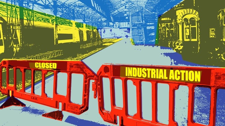 Cost of rail strikes to industry rises to £2.5bn