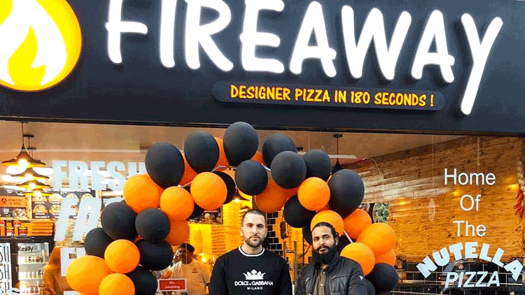 Fireaway pizza to double its estate to more than 100 sites this year