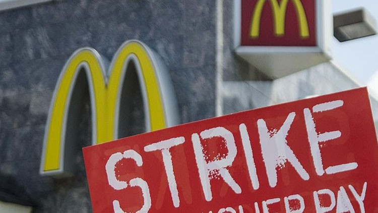 McDonald's staff strike over pay and working conditions