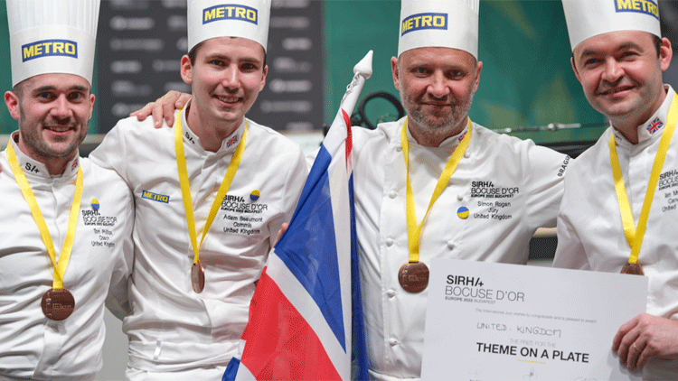 Team UK secures place in the Bocuse d’Or World Final  