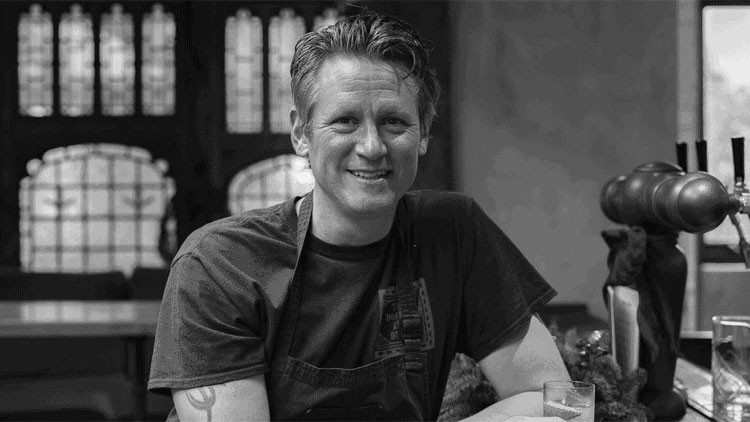 Flash-grilled: Henrik Ritzén  Swedish chef who runs the stove at the Double Red Duke in the Cotswolds