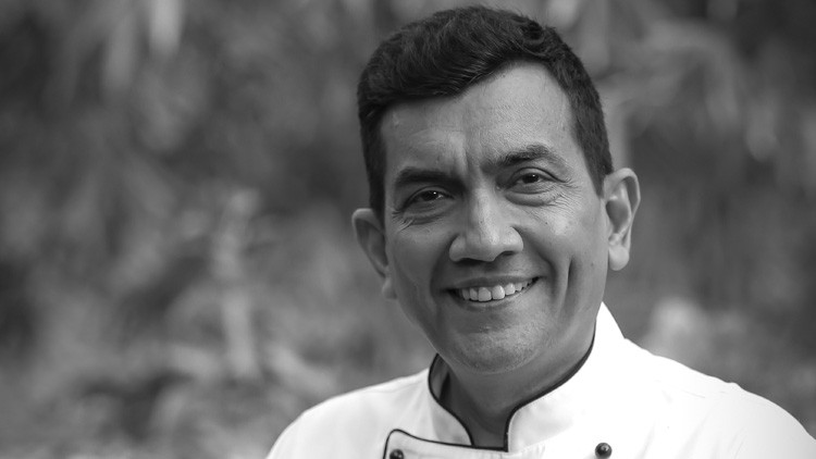 Flash-grilled with Sanjeev Kapoor renowned Indian chef who runs Yellow Chilli in London's Wembley, 