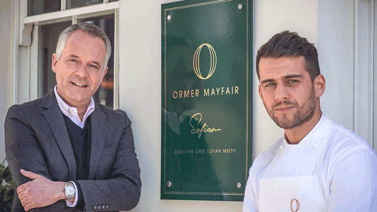 Sofian Msetfi appointed executive chef of Ormer Mayfair following the departure of Kerth Gumbs