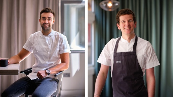Chefs Oli Marlow and Charlie Tayler on taking Simon Rogan's Aulis London to the next level