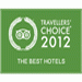TripAdvisor's Travellers' Choice Awards are based on the ratings of more than 60 million reviewers on the website