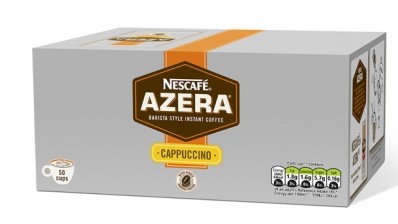 Nescafé Professional's Azera range for foodservice comes in boxes of 50 sachets