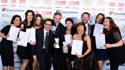 The Accor team at the British Travel Awards 2014