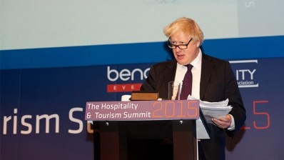 The London Mayor addresses the Hospitality and Tourism Summit 2015