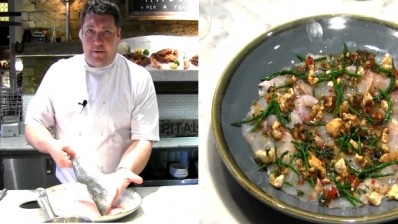 Watch:Richard Kirkwood at Wright Brothers preps Thai-inspired seabass