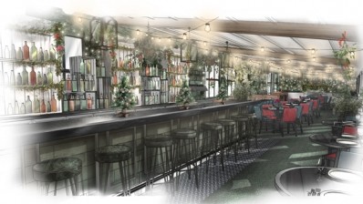 A rendering of Le Chalet at Selfridges