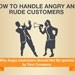 Infographic: How to handle angry customers