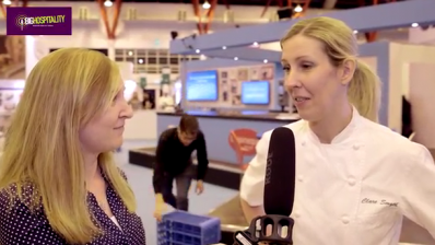 BigHospitality interviewed Clare Smyth at the Restaurant Show 2014