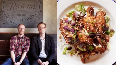 Richard Thacker and Andy Watts will open their first permanent site - Randy's Wing Bar - this month 