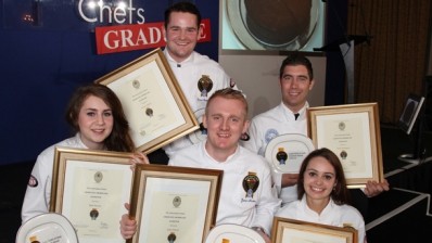 The chefs were presented with the awards at a ceremony on 5 September in London