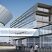 CGI of the Exhibition Centre Liverpool on Kings Dock