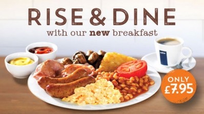 Travelodge sold 2.5m breakfasts in 2015 and saw sales jump 13 per cent after introducing this new unlimited breakfast offer