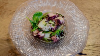 The new menu at Fish! Borough Market will feature a raw and salads section with dishes such as octopus (pictured), ceviche and sashimi featuring alongside old classics such as fish pie and fish & chips