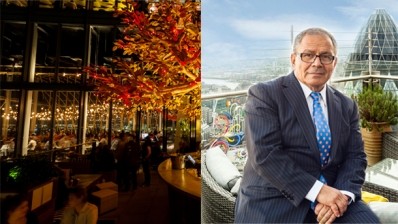 Sushisamba, which operates a restaurant at Heron Tower in London, will open a second site in Covent Garden in 2017. Right: Shimon Bokovza