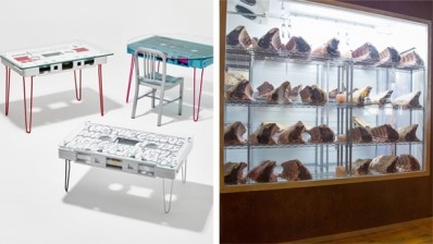 ALTAR Furniture's Great Tape tables is part of the Modern Nostalgia trend while Williams' Refrigeration's coldrooms shows how the kitchen is now theatre 