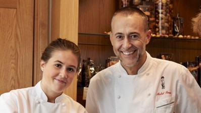 Emily Roux (left) has joined her father and grandfather at Restaurant Associates