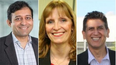 Arora appointments: (L-R) Devansh Bakshi, Jackie Lewis and Bira Bains all join the company's senior management team