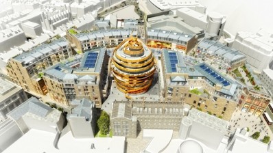 The hotel will form the centrepiece of a new £850m development