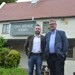 Adam Gamory, general manager, and Chris Bulaitis, managing director of Ever So Sensible Restaurants, outside The Hume Arms