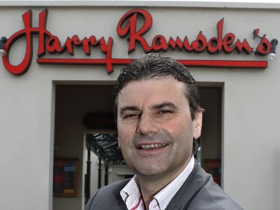 Harry Ramsden's CEO Joe Teixeira, whose company opens two new sites in Edinburgh this week