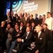 Last night's winners gathered on stage at The National Restaurant Awards 2012