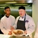 Boris Johnson helped apprentices Hassan and Samantha serve breakfast at this bustling West End hotel