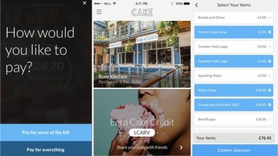 Cake restaurant payment app launches crowdfunding drive