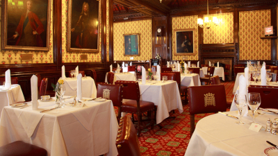 Peers’ Dining Room at the House of Lords opens to the public