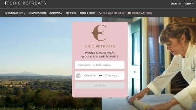 Hotel booking site Chic Retreats in administration