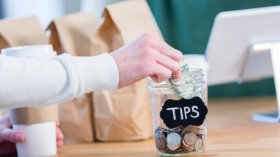 COMMENT: "I welcome the news that all tips will legally have to be handed to staff"