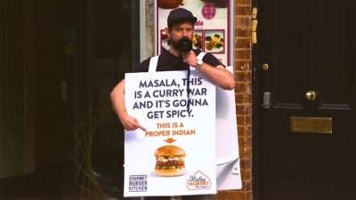 Gourmet Burger Kitchen apologises for 'Curry War' ad