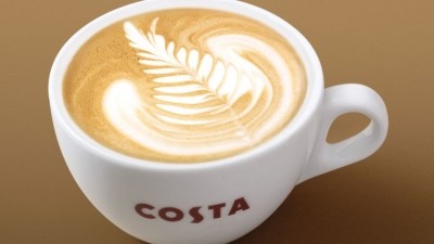Costa Coffee named world's second strongest brand in the eating out sector