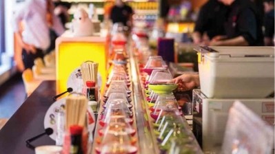 YO Sushi conveyor belt-less restaurant