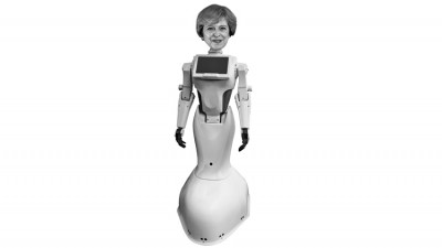 Theresa the robotic waitress restaurant technology 