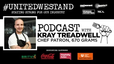 Chef Kray Treadwell on restaurant 670 grams 
