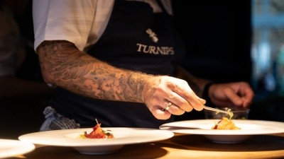 Latest opening: Turnips Borough Market Tomas Lidakevicius al fresco fine dining tasting menu