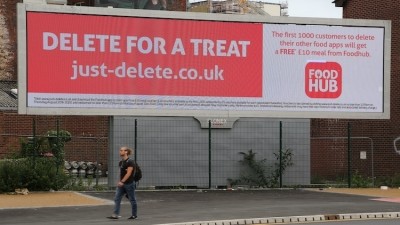 The Lowdown: 'Just-Delete' ad campaign Foodhub Just Eat Deliveroo Uber Eats