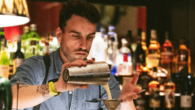 Guilherme Vieira bar supervisor and mixologist Rake’s Cafe Bar & Miyako at the Andaz London
