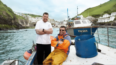Chef Nathan Outlaw fronts campaign to save Port Isaac breakwater 