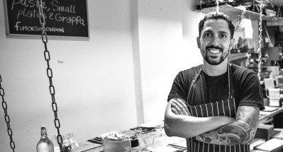 Flash-grilled: Paolo Vernetti  head chef and co-founder of community-centred restaurant and bar Morso London