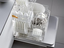 Miele's commercial range of ProfiLine dishwashers from allows restaurants and hotels to run dish-washing programmes at the rate of three per hour